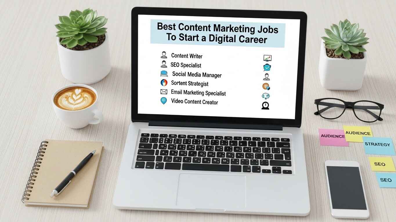 Best Content Marketing Jobs to Start a Digital Career