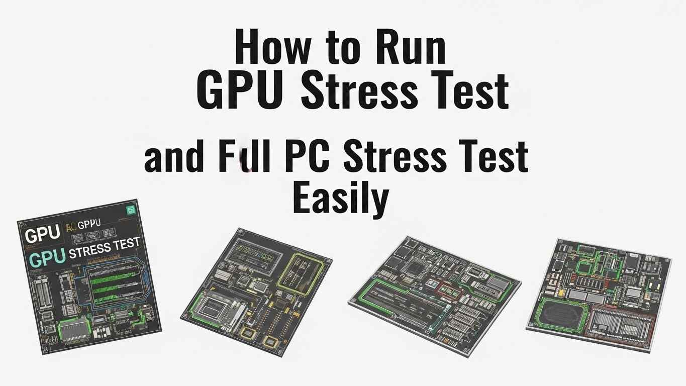 How to Run a GPU Stress Test, CPU Stress Test, and Full PC Stress Test Easily