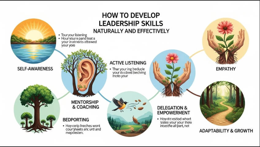 How to Develop Leadership Skills Naturally and Effectively