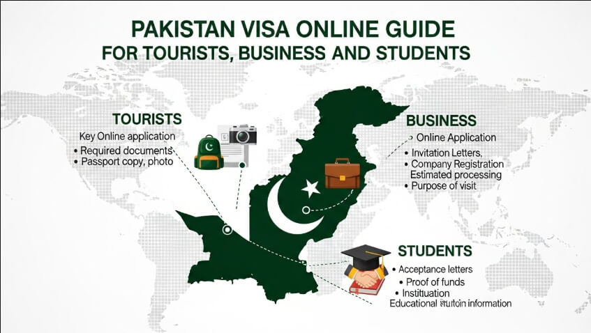 Pakistan Visa Online Guide for Tourists, Business, and Students