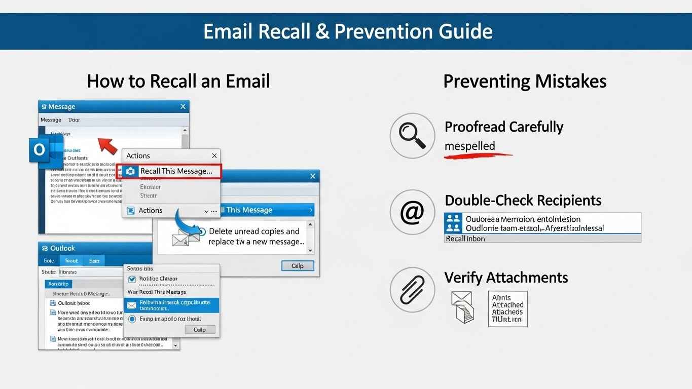 What Does It Mean to Recall an Email in Outlook