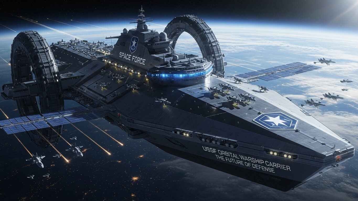Why the Space Force Orbital Warship Carrier Matters